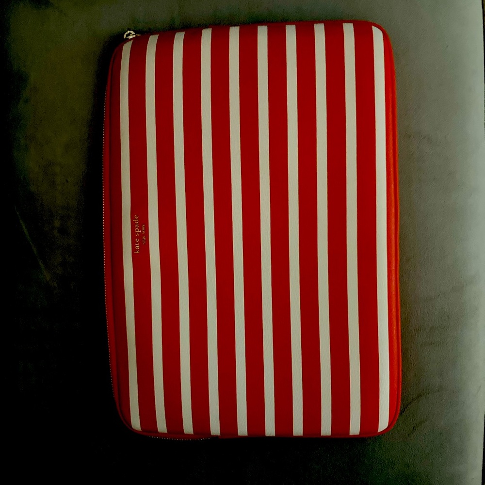 Kate spade Spencer stripe universal laptop sleeve